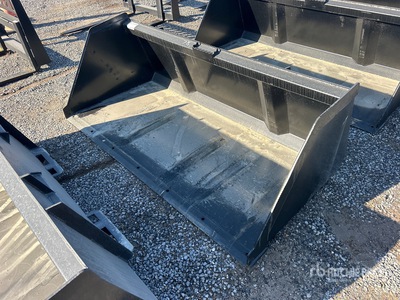 Mid-State 78 in Snow/Litter Skid Steer Bucket (Unused)