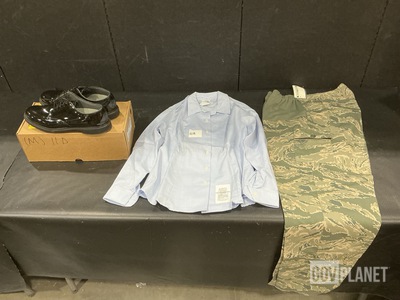 (2) Pairs of Men’s Shoes, (35) Women’s Shirts & Assorted Items