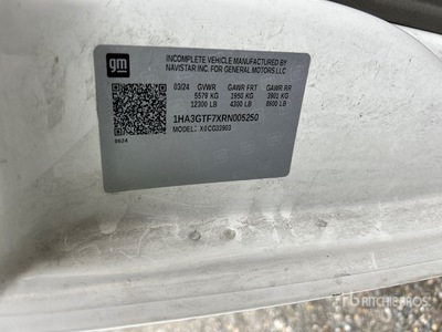2024 GMC G3500 4x2 Kühlfahrzeuge