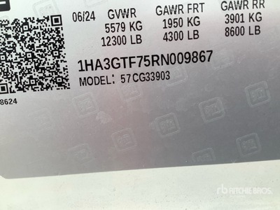 2024 Chevrolet 3500 4x2 Refrigerated Truck