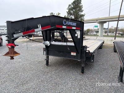 2025 Ameritrail GNP40-20DKC2LPSS 40 ft T/A Gooseneck Equipment Trailer