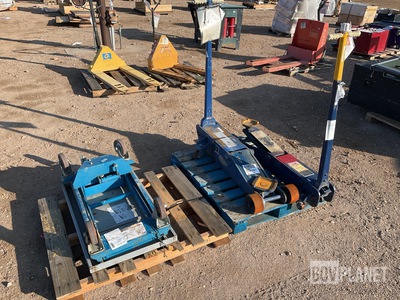 (2) Hydraulic Jacks & (1) Transmission Jack