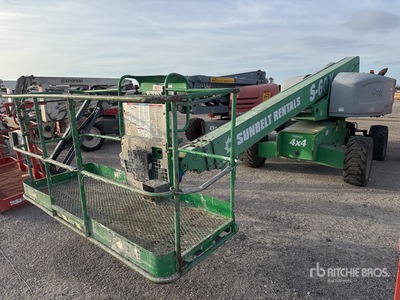 2015 Genie S-60X 4WD Diesel Plataforma Elevadora Telescópica