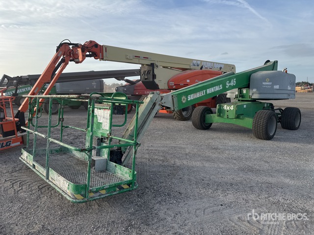 2016 Genie S-45 4WD Diesel Telescopic Boom Lift | Ritchie Bros. Auctioneers