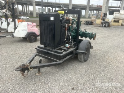 Trailer-Mounted Water Pump