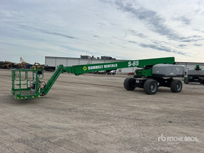 2018 Genie S-85 4WD Diesel Telescopic Boom Lift