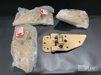 (4) Plasan North America 0312107183-00 Vehicular Door Hinges