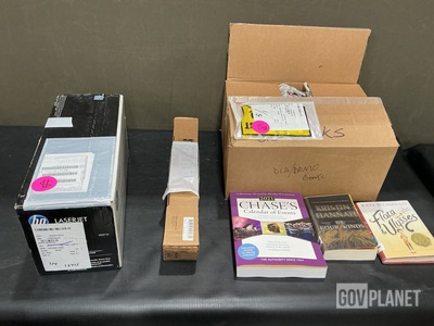 (30) Assorted Printer Cartridges & (1) Lot of Books