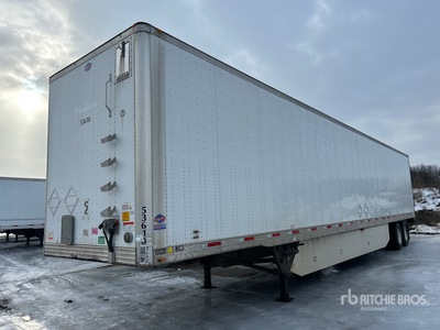 2017 Utility VS2DX 53 ft x 102 in T/A Van Trailer