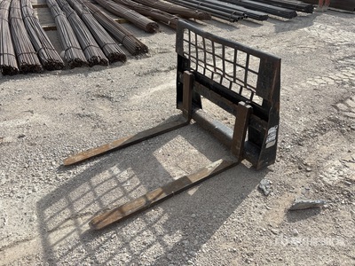 Cat 48 in Skid Steer Forks