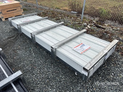 Quantity of (200) 2026 SUNTOP S3048C Corrugated PPGI Steel Panels (Unused)