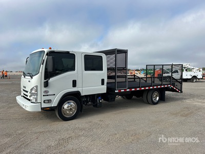 2022 Isuzu NRR 4x2 Crew Cab Landschaftsbau-Nutzfahrzeug