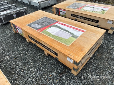 2026 SUNTOP SC1220 Single Garage Metal Unterstand (Unused)