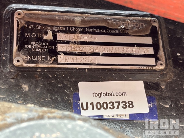 MINI CARGADOR SOBRE ORUGAS 2022 KUBOTA SVL972HFC