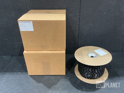 (11) Rolls of Z & K HT5/8-N-B-100 Spirally-Cut Cable Wrap