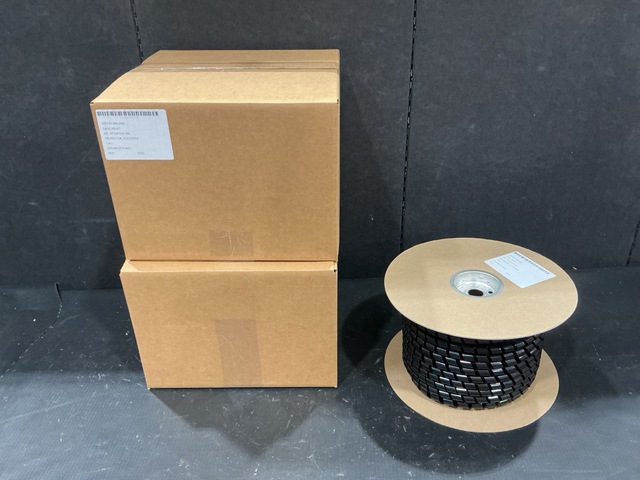 (11) Rolls of Z & K HT5/8-N-B-100 Spirally-Cut Cable Wrap (11) Rolls of Z & K HT5/8-N-B-100 Spirally-Cut Cable Wrap