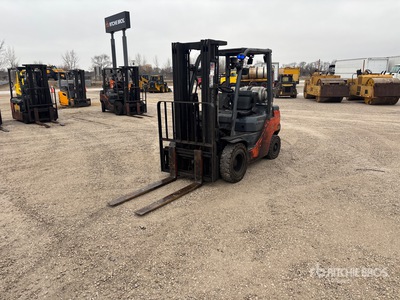 2023 Toyota 50-8FGU25 4500 lb Pneumatic Tire Gabelstapler