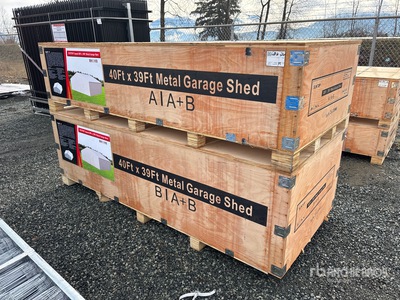 2026 SUNTOP SC4039 Double Garage Metal Unterstand (Unused)