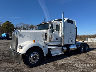 2016 Kenworth W900 6x4 T/A Sleeper Truck Tractor