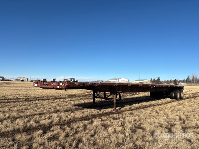 1998 Trailmobile 48 ft T/A Flatbed Trailer