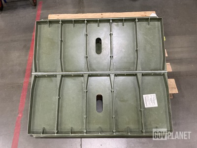 (2) Plastics Research PRC 102418 Container Racks
