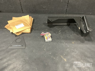 (236) Reinforcement Plates, (1) Mounting Bracket & Assorted Items