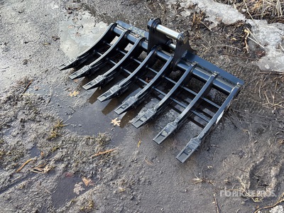 2026 Warrior WBRC07-1200 40 in Rastrillo para excavadora - Fits Cat 307 / 6 - 8 ton (Unused)