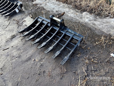 2026 Warrior WBRC07-1200 40 in Rastrillo para excavadora - Fits Cat 307 / 6 - 8 ton (Unused)