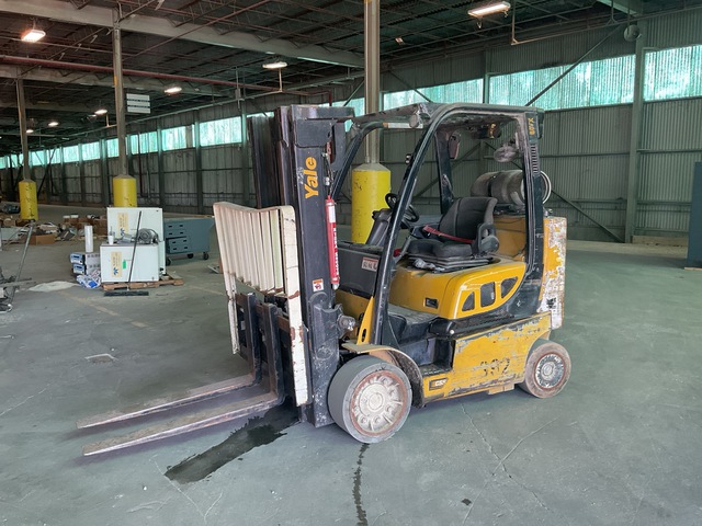 2020 Yale GC080VXBCS 7600 lb Pneumatic Tire Forklift 2020 Yale GC080VXBCS 7600 lb Pneumatic Tire Forklift