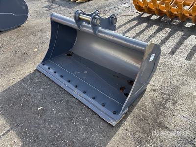 2026 Warrior WBMCC7-1500 60 in Cleanup Excavator Bucket - Fits Cat 307 / 6 - 8 ton (Unused)