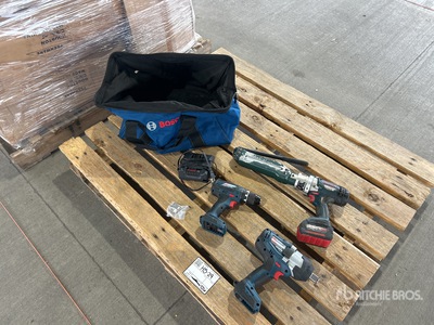 Quantity of (3) Bosch Electric Hand Tools and Battery Charger
