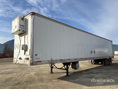 2004 Trailmobile 53 ft x 102 in T/A Heated Remolque de furgoneta