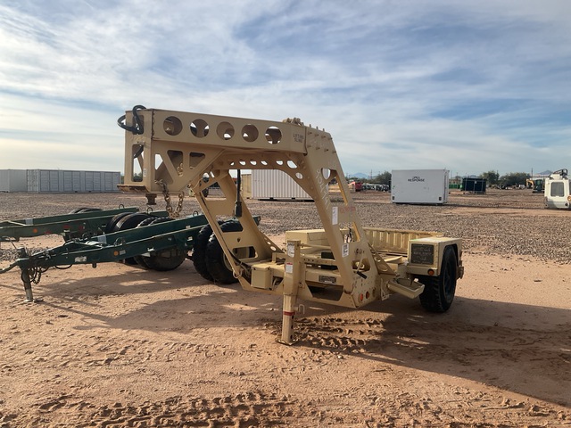 Silver Eagle AN/TSC-93E Lowboy Trailer