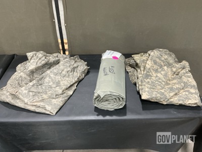 (73) Wet Weather Ponchos & (12) Self-Inflating Sleeping Mats