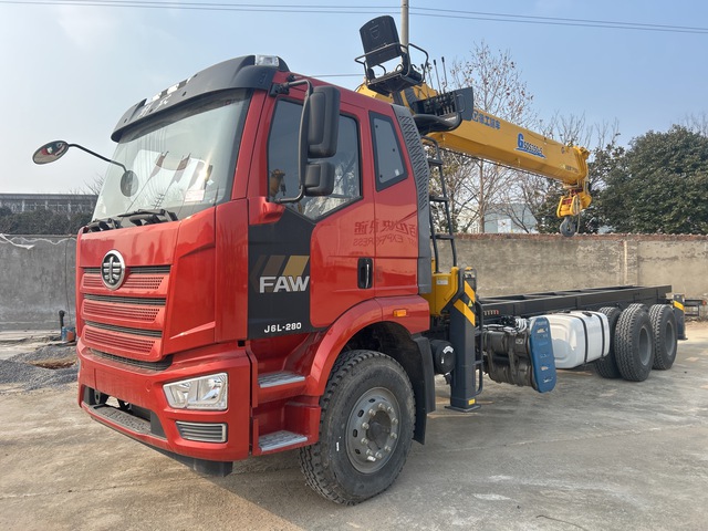 XCMG SQS350 14 ton on 2023 FAW J6L-280 6x4 Crane Truck (Unused)