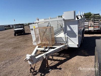 1988 Fleming T214R 13 ft T/A Utility Body Rimorchio speciale