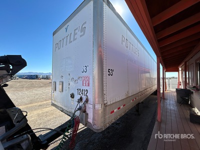 2007 Vanguard National 53 ft x 102 in T/A Remolque de furgoneta