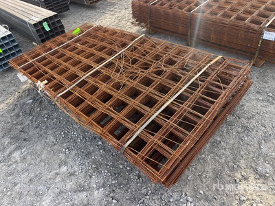 Quantity of (100) 6 in. x 6 in. 42 in. x 84 in. Mesh Sheet Varios. Industrial