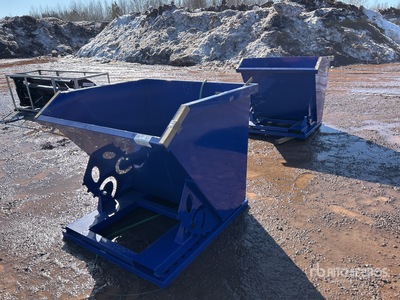 Quantity of (2) 2026 Suihe N-1CY -2 1 cyd Self-Dumping Hopper (Unused)