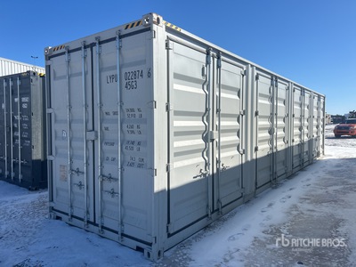 2025 40 ft High Cube Multi-Door Storage Container