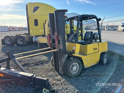 1985 Yale GLP050 5000 lb Pneumatic Tire Heftruck