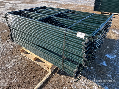 Quantity of (25) 2026 BYT SPP01 7 ft x 4 ft 3 in Panneau pour bétail (Unused)