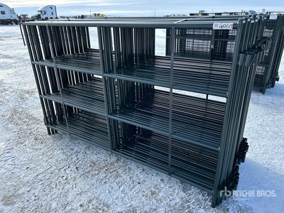 Quantity of (25) 2026 BYT 7 ft x 4 ft 3 in Livestock Panel (Unused)