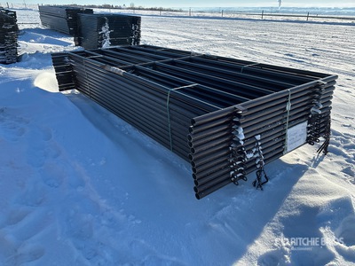 Quantity of (12) 2026 BYT HDALYPNL12 12 ft Alley Panel para ganado (Unused)