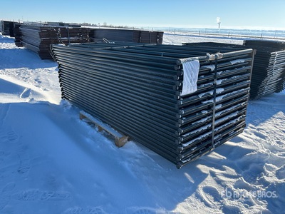 Quantity of (24) 2026 BYT RG10 10 ft x 4 ft Steel Ranch Cancello per recinto bestiame (Unused)