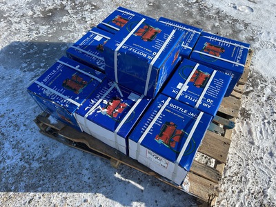 Quantity of (10) 2026 BYT ABTJK20 20 ton Bottle Jack (Unused)