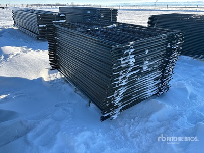 Quantity of (26) 2026 BYT MSPP07 7 ft Mesh Sheep Panel para ganado (Unused)