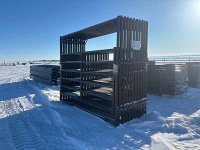 Quantity of (21) 2026 BYT HDALYFRMGTE 10 ft Steel Alley Frame Portail pour bétail (Unused)