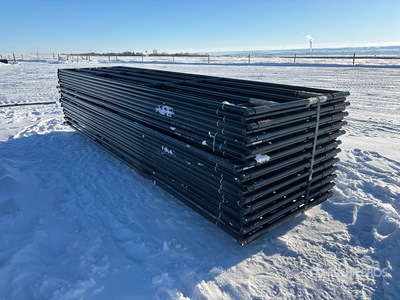 Quantity of (24) 2026 BYT MRG16 16 ft x 4 ft Steel Ranch Livestock Gate (Unused)