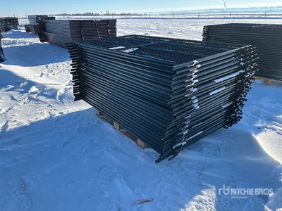 Quantity of (25) 2026 BYT MSPP07 7 ft Mesh Sheep Panel para ganado (Unused)